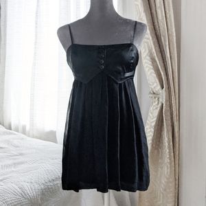 BCBG MaxAzria tuxedo silk black cami